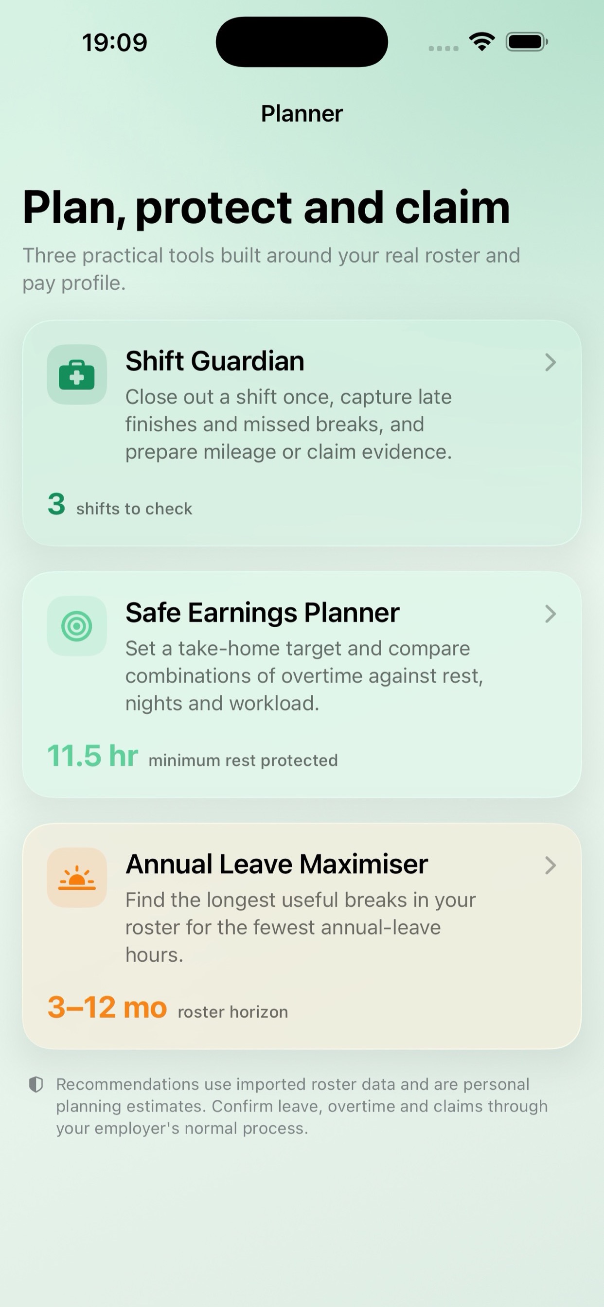 ShiftPulse shift planning tools
